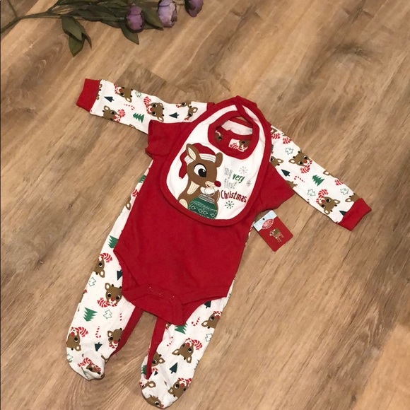 Other - 🌻Adorable My first Christmas jammies and onsie